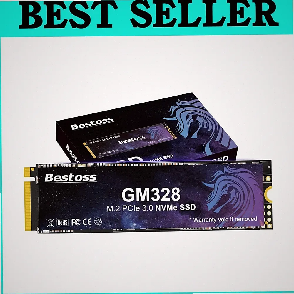 High-Speed Internal Solid State Drive 512GB - PCIe Gen3 NVMe