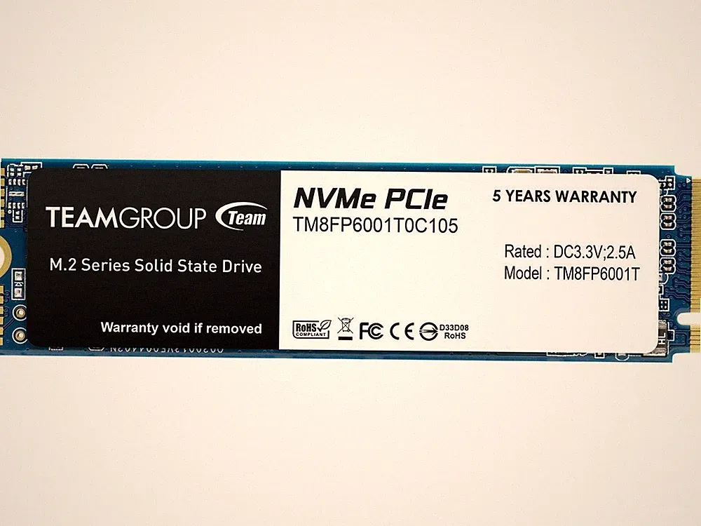 Team Group 1TB MP33 M.2 2280 PCIe 3.0 NVMe 3D NAND Internal Solid State Drive...